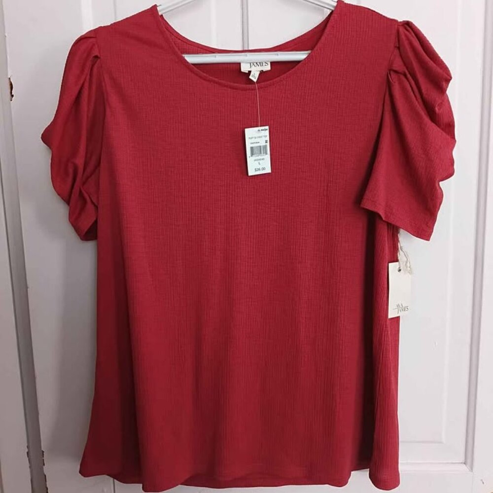 Ava James Women's Puff Sleeve Shirt
